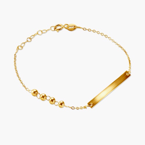 Bransoletka celebrytka Savicki: srebrna pozłacana